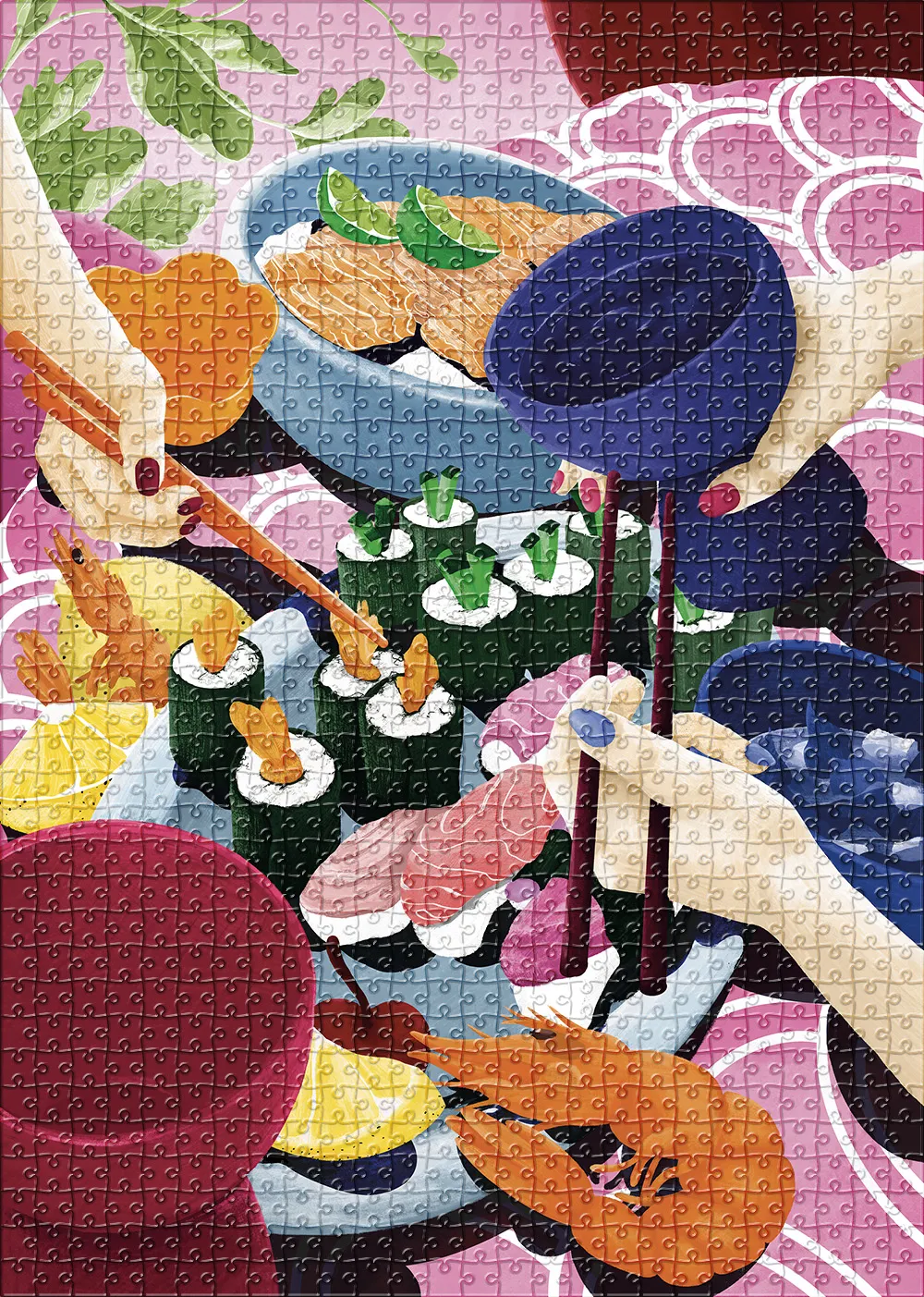 Muno Puzzle Munomaki puzzle 1000 piese sushi