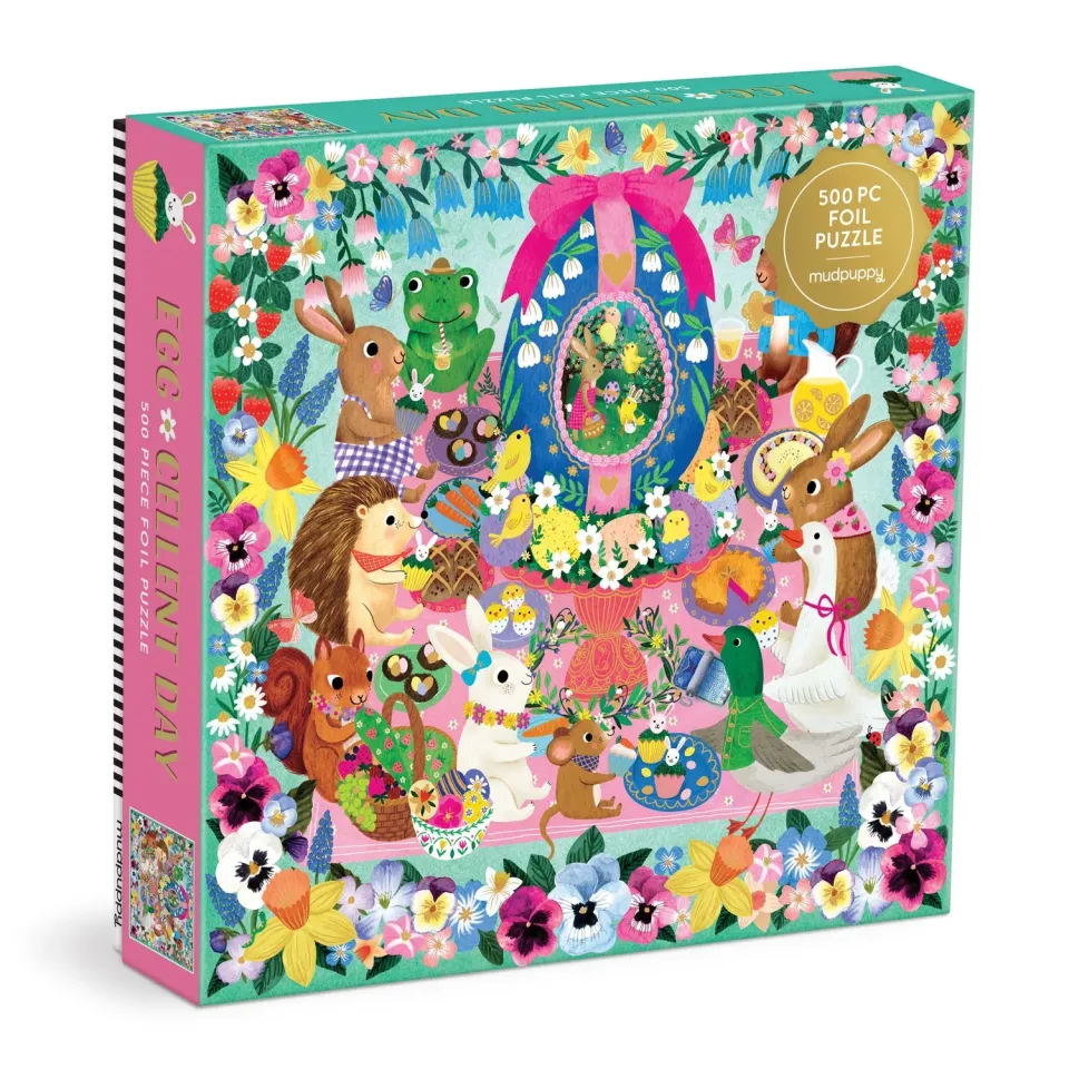 Mudpuppy Egg-cellent Day puzzle 500 piese foil 51x51 cm
