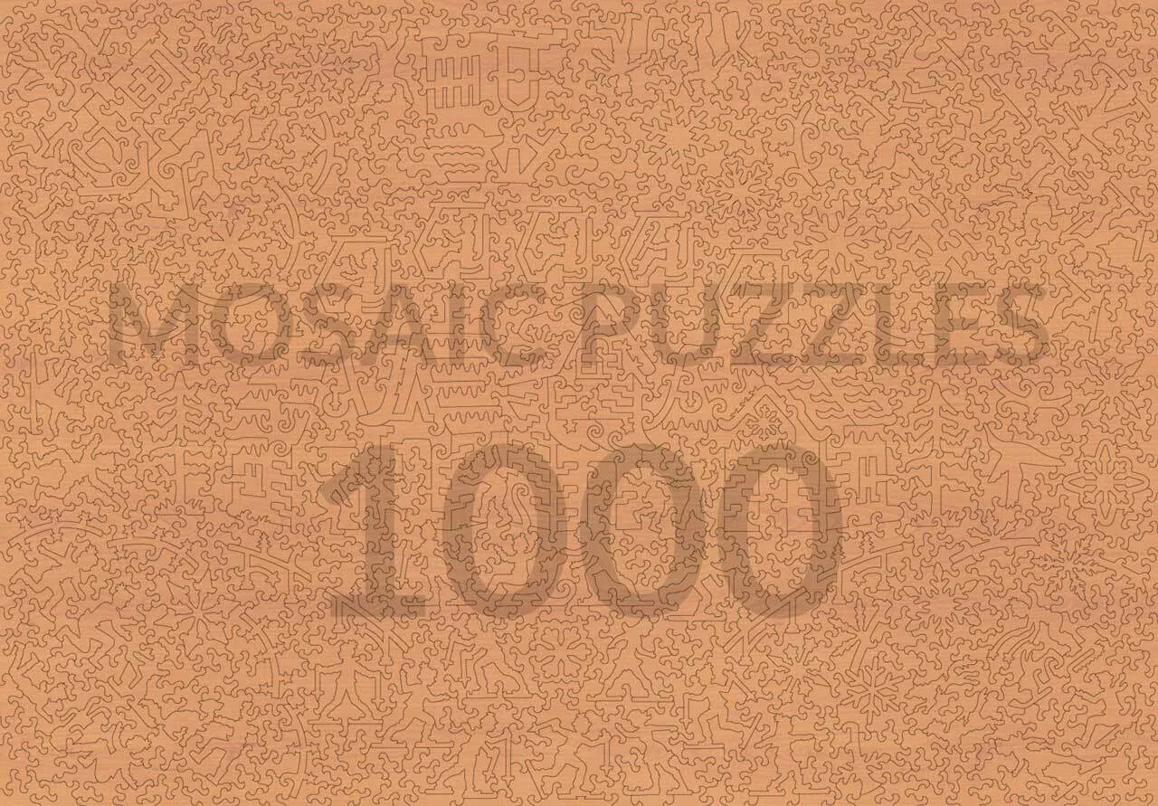 Mosaic Puzzles Christmas Day Reflections puzzle 500 piese de Crăciun