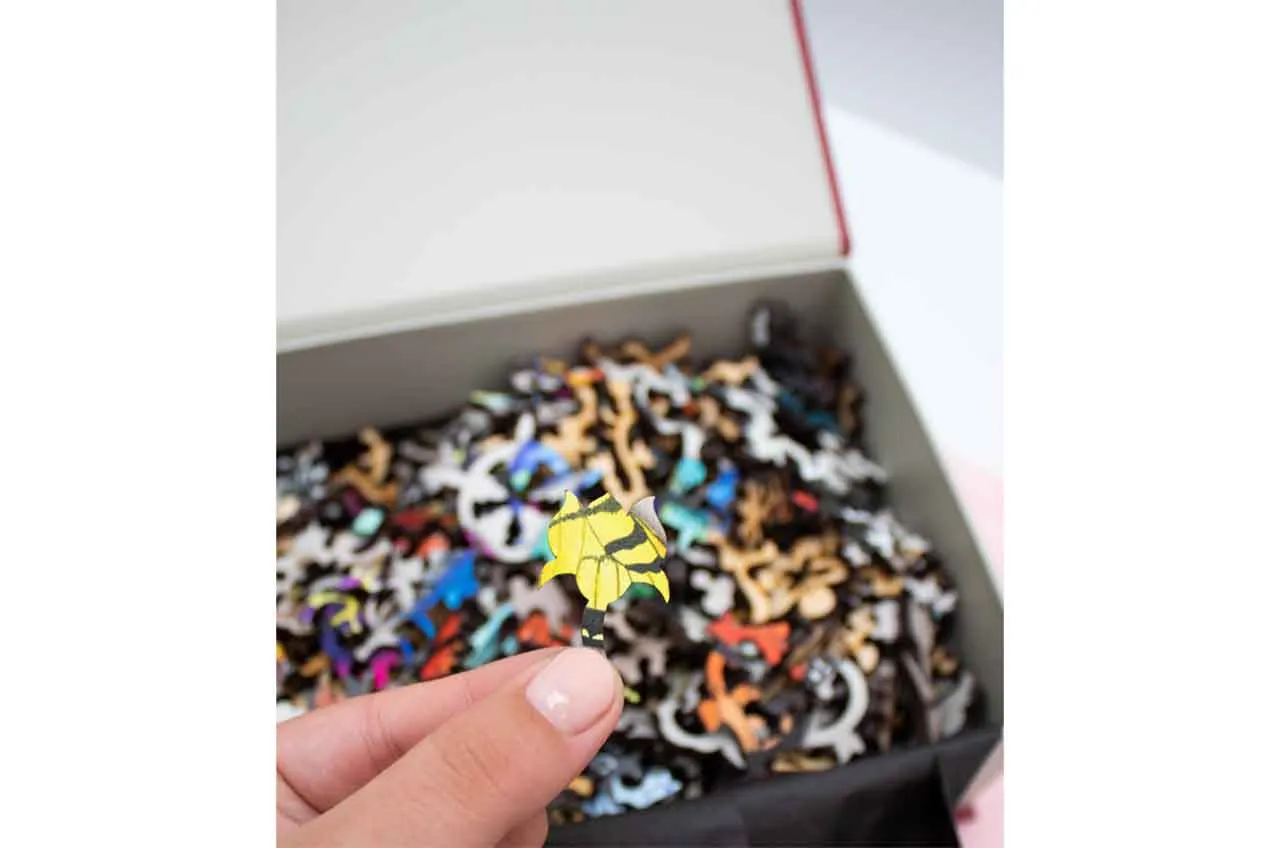 Mosaic Puzzles Intricate Insects puzzle lemn 50 piese copii
