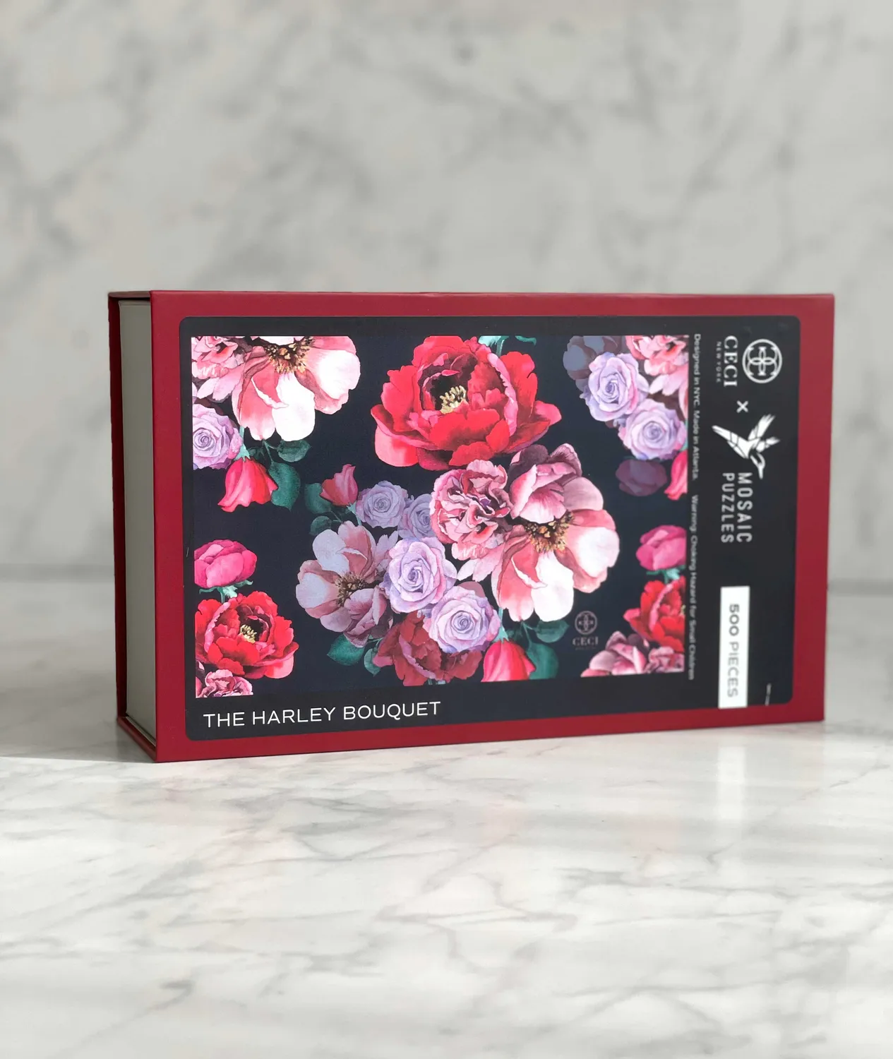 Mosaic Puzzles Ceci New York Harley Bouquet puzzle lemn 500 piese floral