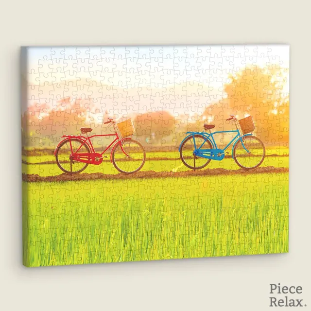 PieceRelax HN1315 puzzle canvas biciclete camp 30cm