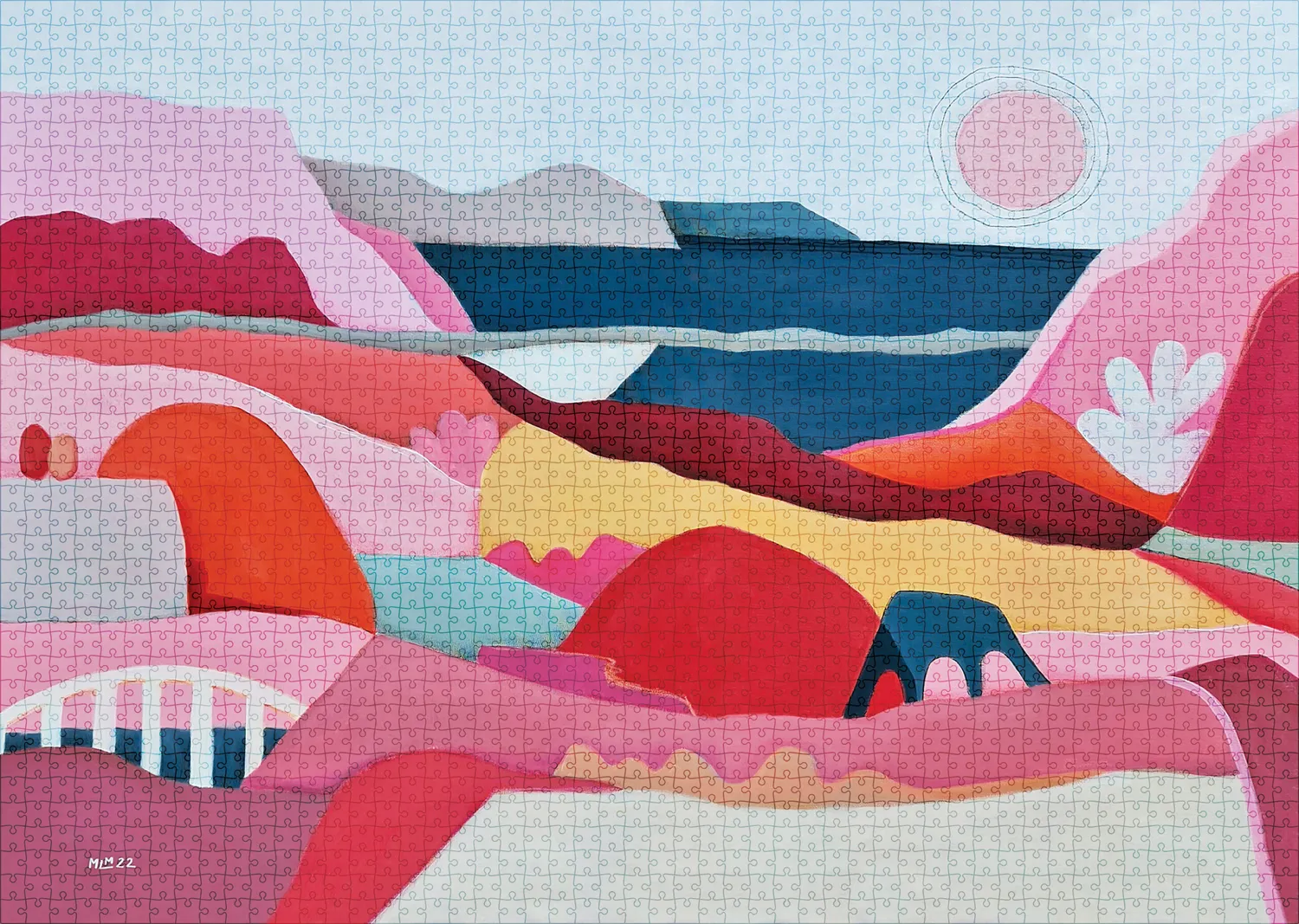 Muno Puzzle Myland puzzle 2000 piese abstract