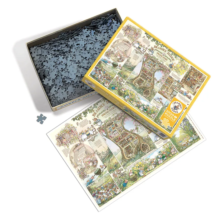 Cobble Hill Brambly Hedge Spring Story puzzle 1000 primăvară