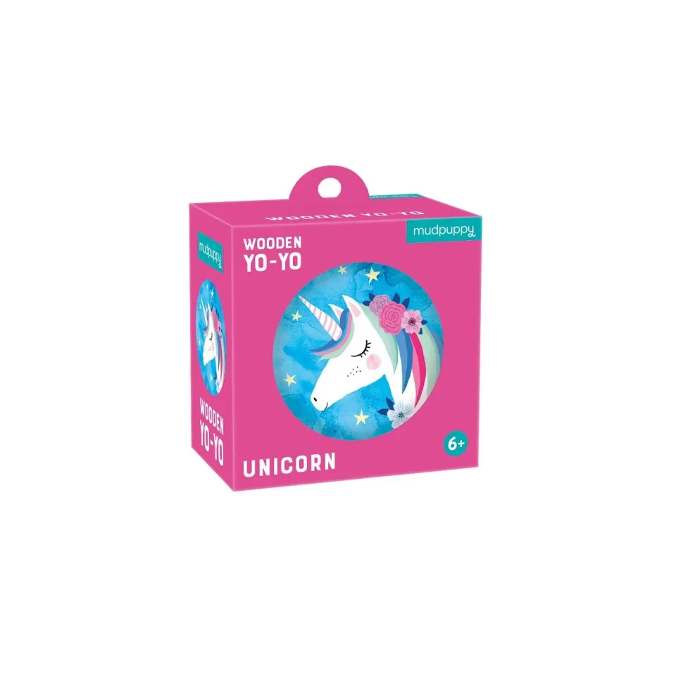 Mudpuppy Unicorn yo-yo lemn 6+ ani