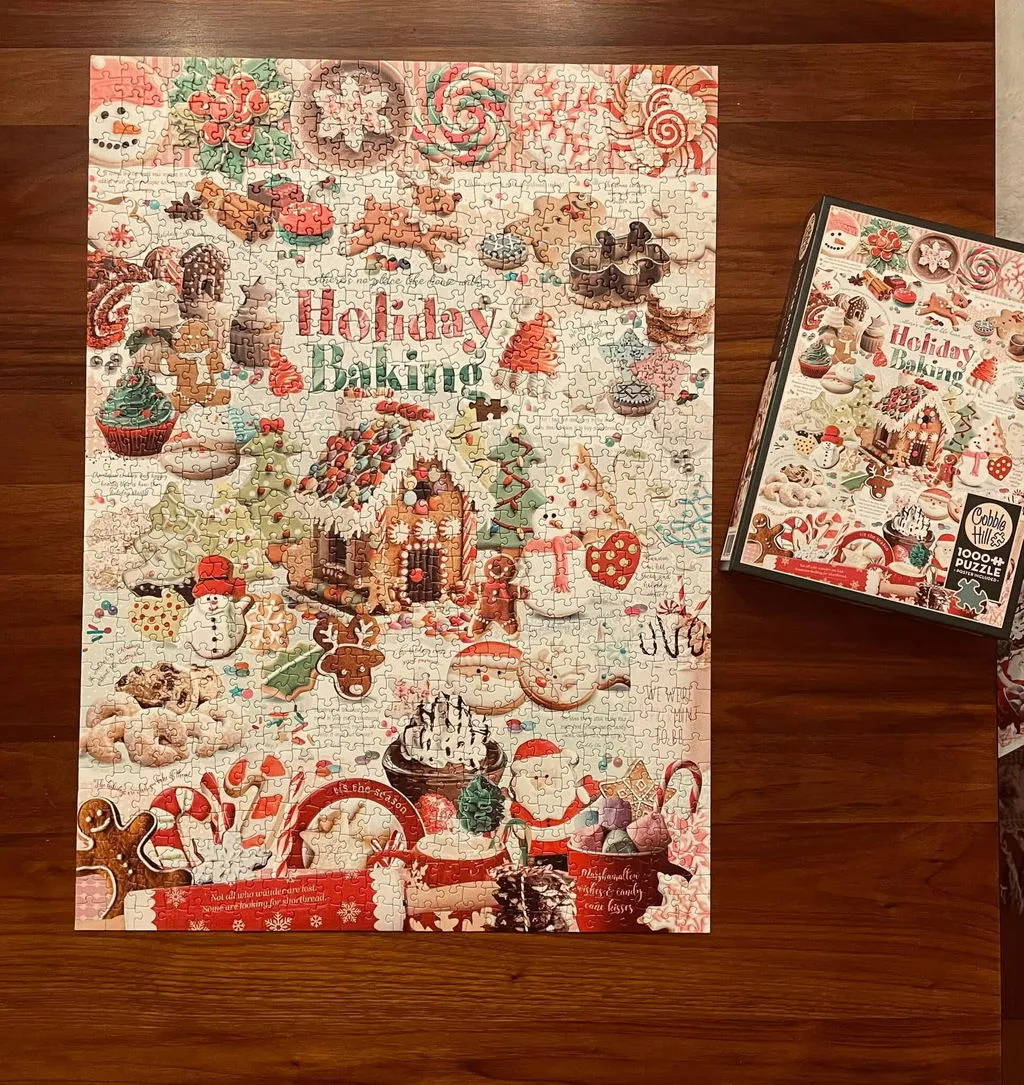 Cobble Hill Holiday Baking puzzle 1000 piese Craciun