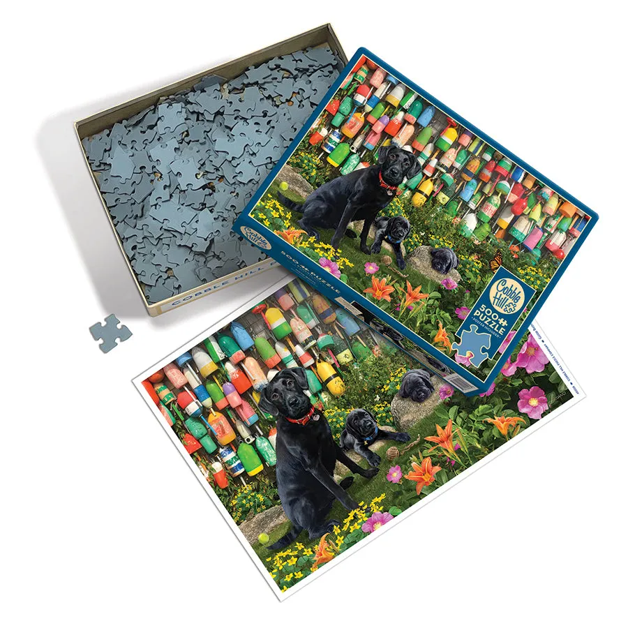 Cobble Hill Good Buoys puzzle 500 piese câini