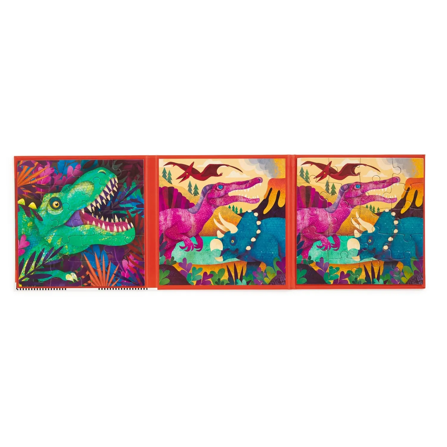 Mudpuppy Dinosaur Roar puzzle magnetic 20 piese