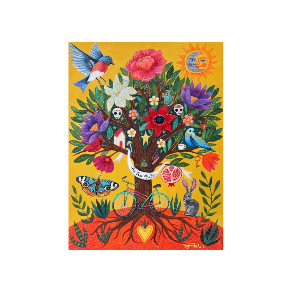 Hidden Piece Tree Of Life puzzle 117 piese 15x20 cm