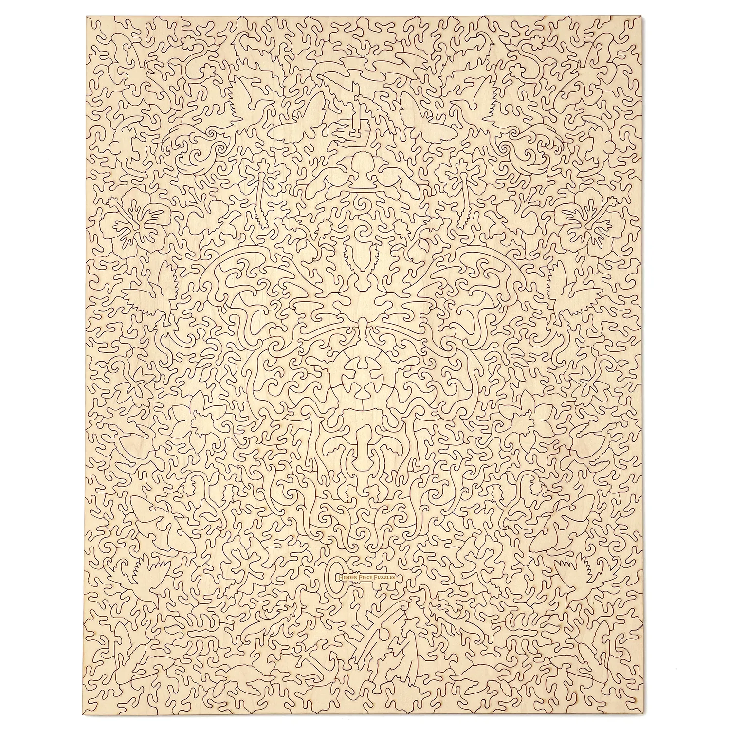 Hidden Piece Moth Island puzzle 548 piese legenda