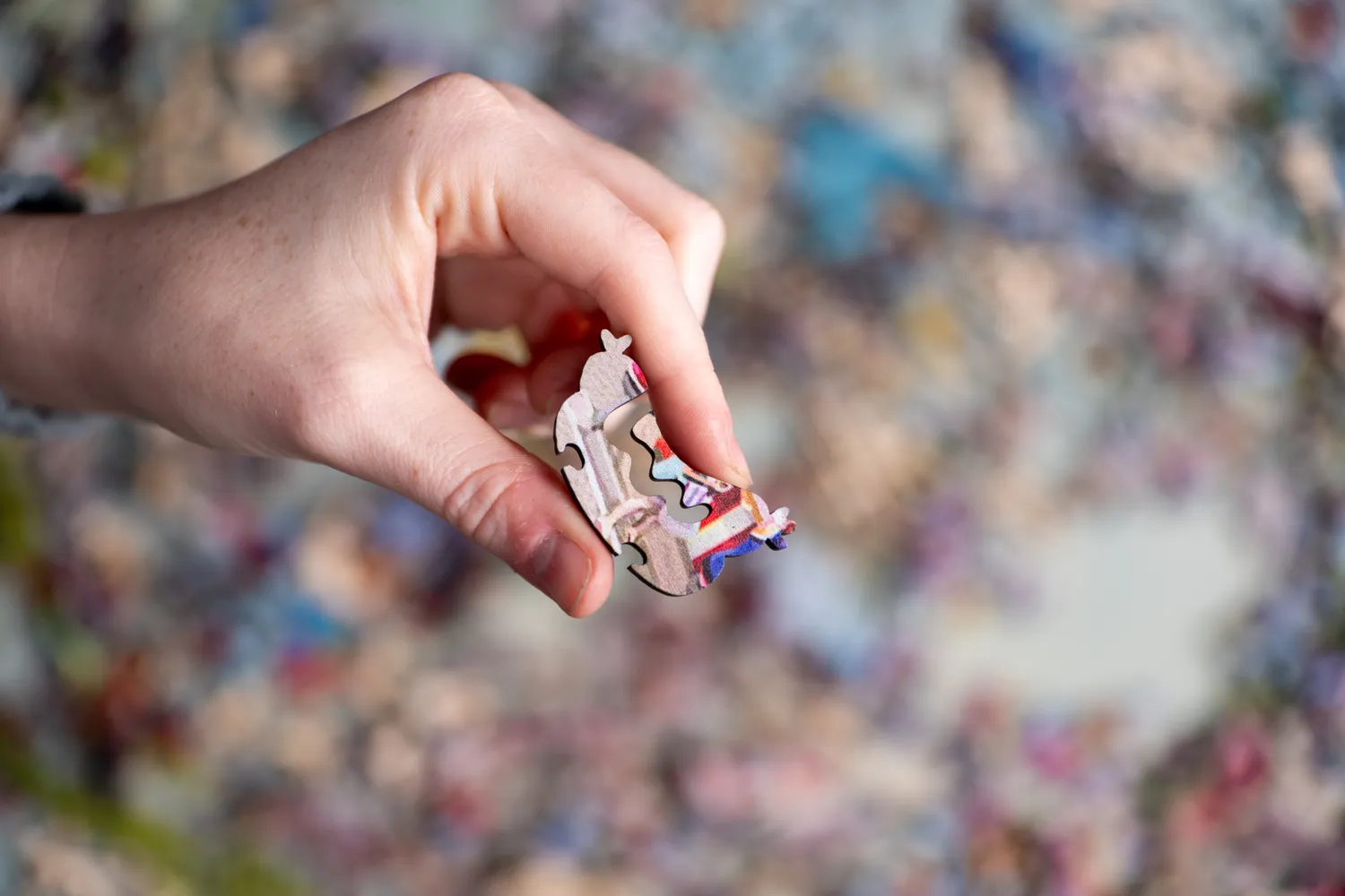 Mosaic Puzzles The Grand Carnival puzzle 3D lemn 1000 piese
