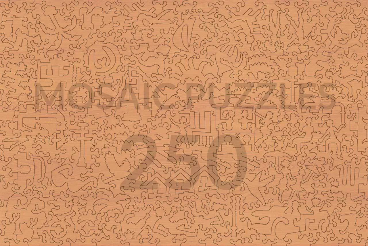 Mosaic Puzzles American Souvenirs puzzle lemn 100 piese colaj