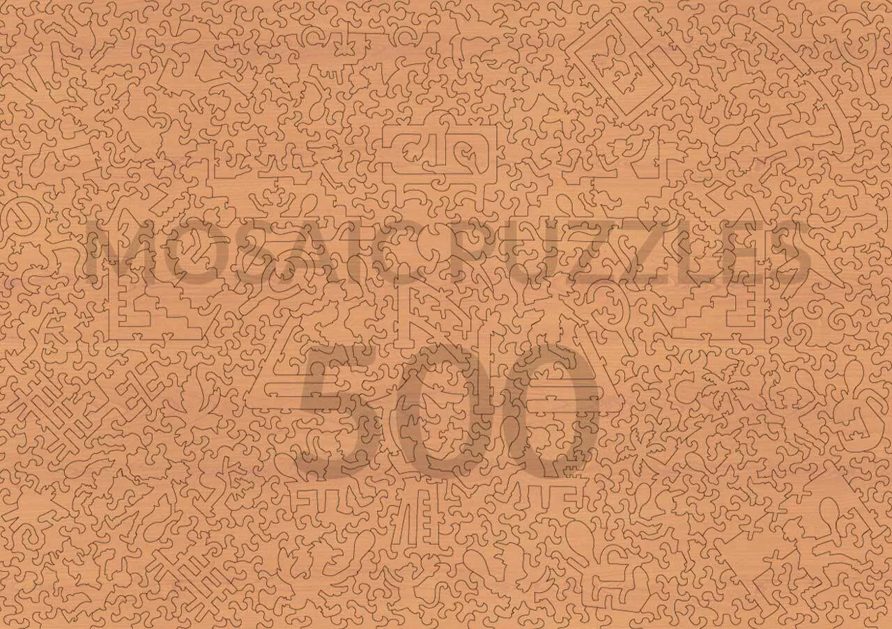 Mosaic Puzzles Match Point puzzle lemn 100 piese sport