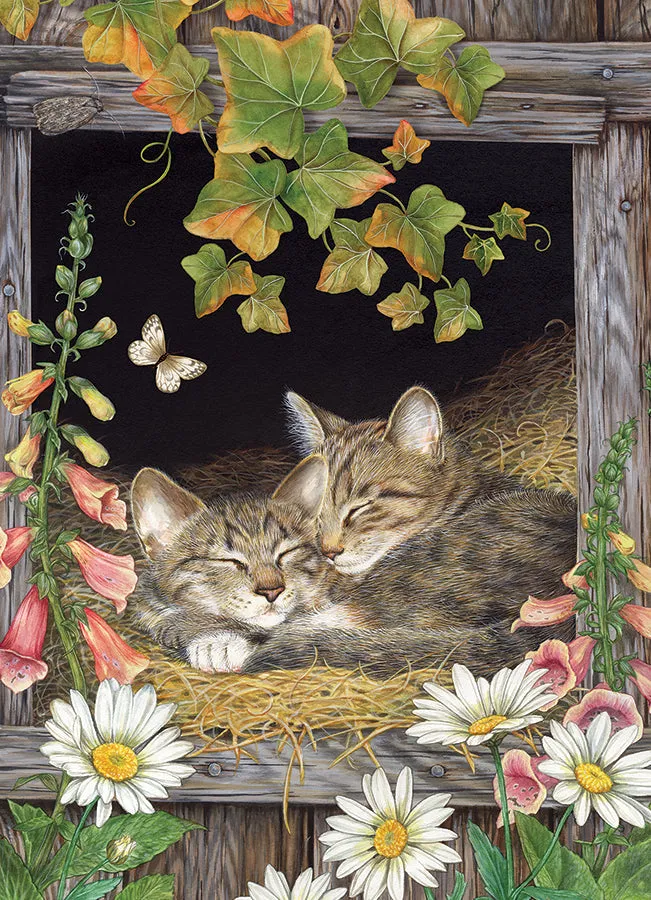 Cobble Hill Sisters puzzle 500 piese pisici