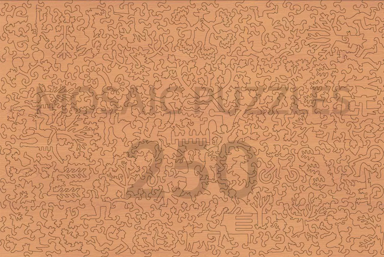 Mosaic Puzzles Signature Autumn Fables puzzle lemn 500 piese toamna