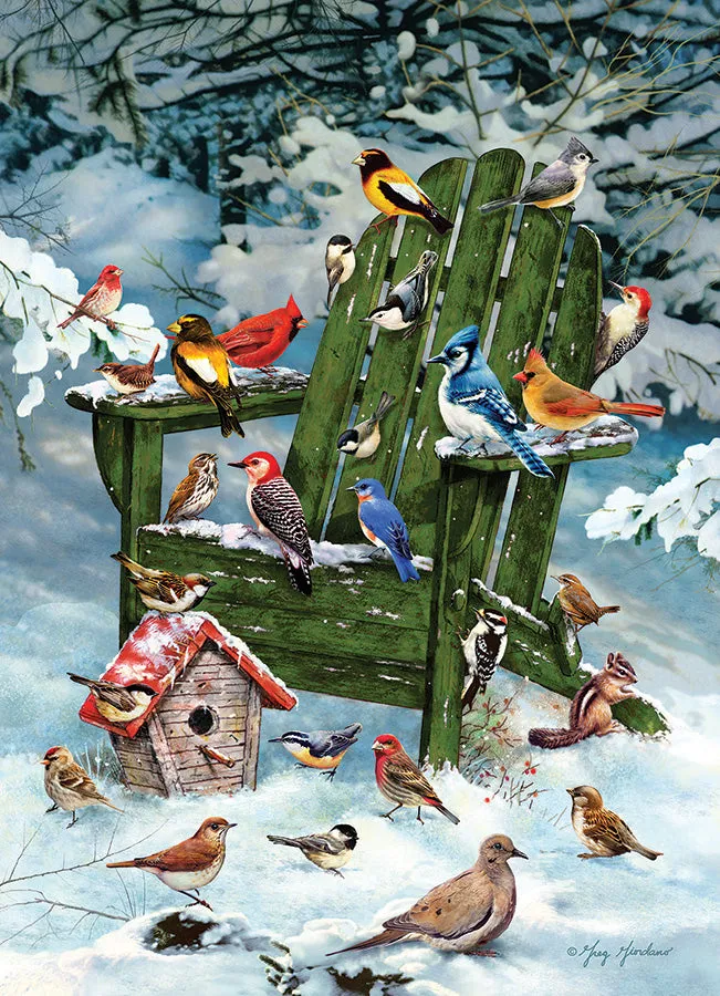 Cobble Hill For the Birds puzzle 1000 piese păsări