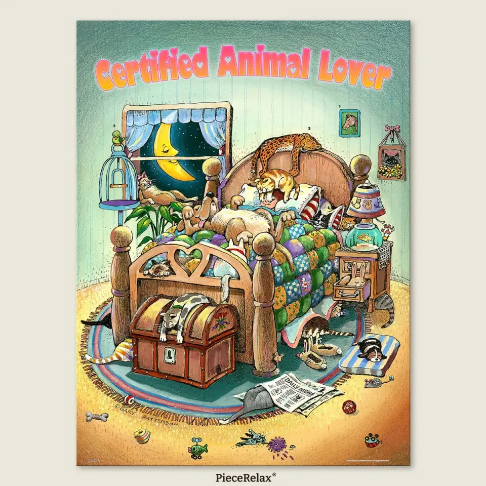 PieceRelax PieceClicks Certified Animal Lover U1060 puzzle