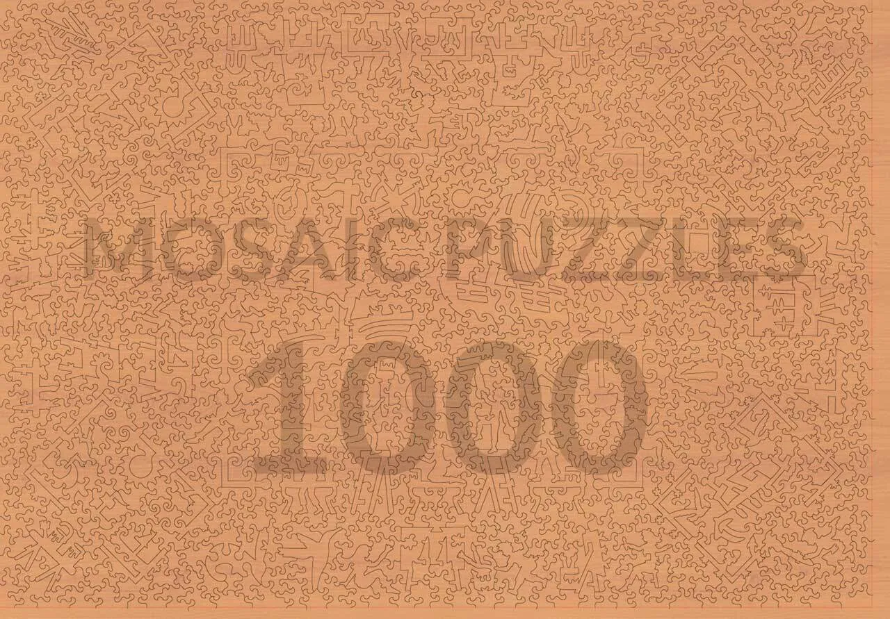 Mosaic Puzzles Washington Map puzzle lemn 250 piese harta