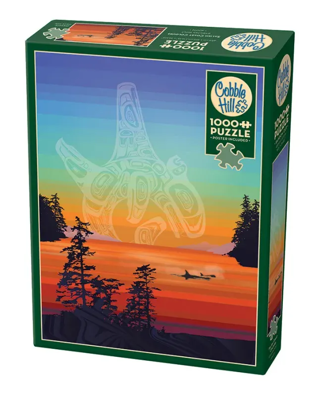 Cobble Hill Salish Coast Colours puzzle 1000 piese orca