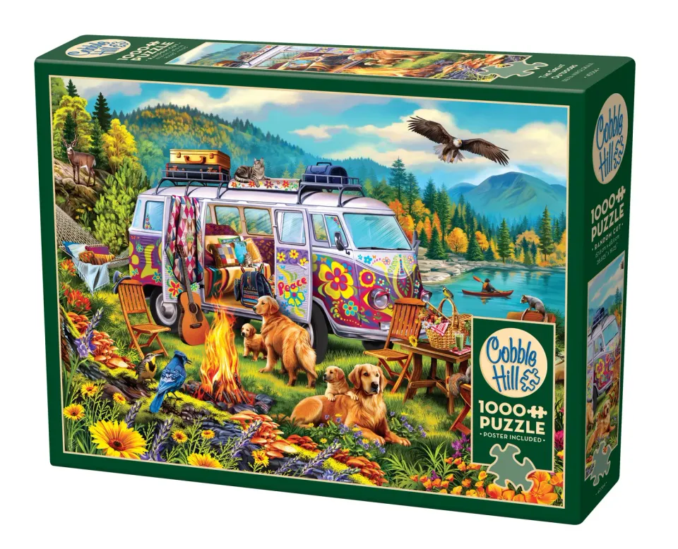 Cobble Hill The Great Outdoors puzzle 1000 piese munte