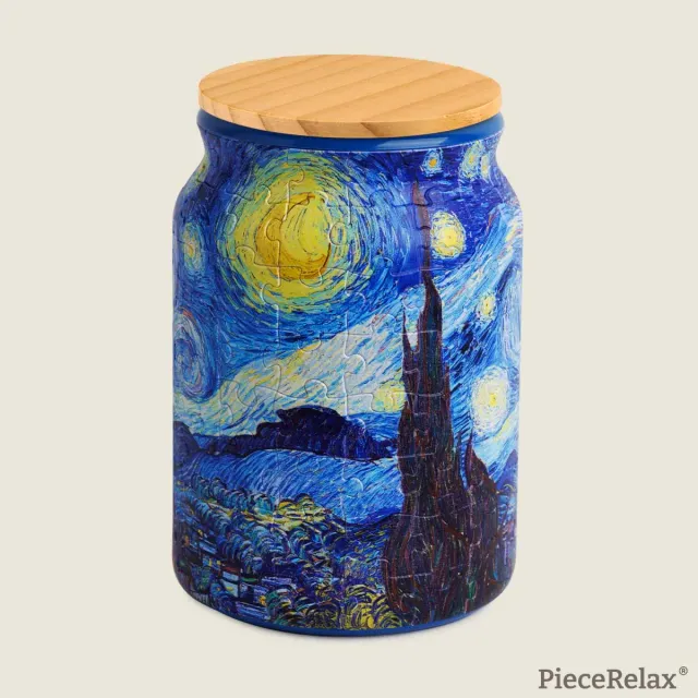 PieceRelax The Starry Night BA1024 puzzle borcan 3D arta