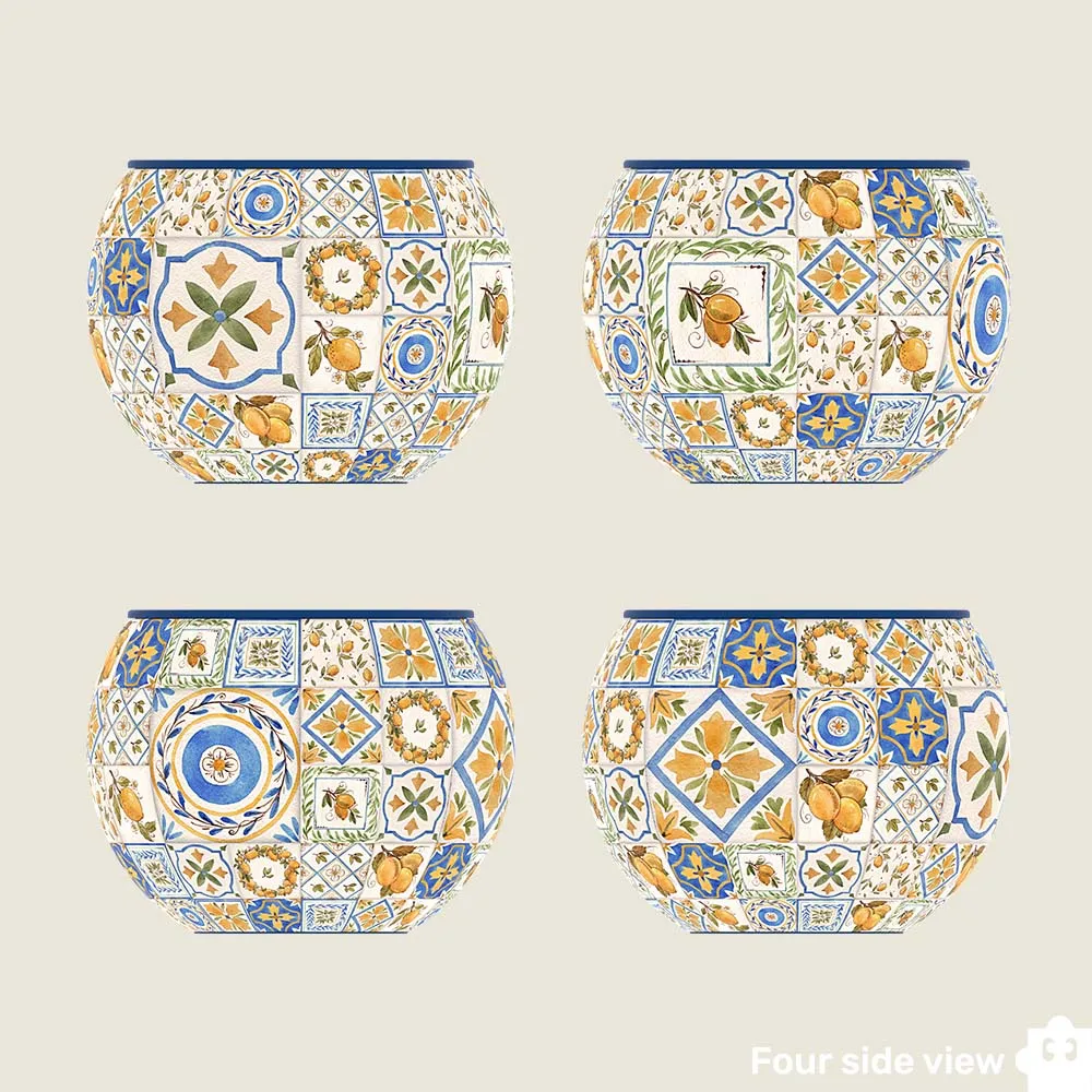 PieceRelax Retro Tiles K1104 jardiniera puzzle vintage