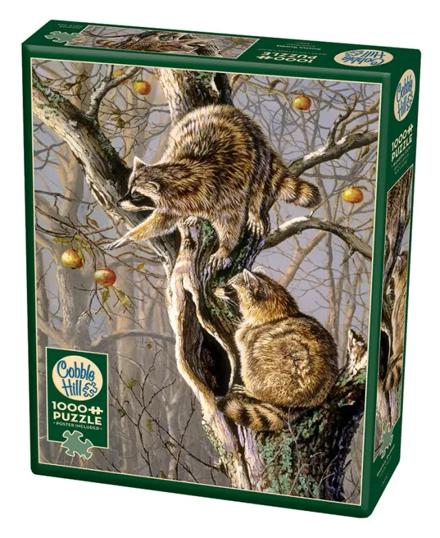 Cobble Hill Ringtail Raiders puzzle 1000 piese ratoni