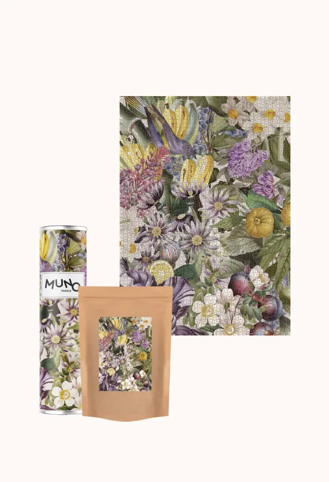 Muno Puzzle puzzle 3000 piese Purple Garden flori