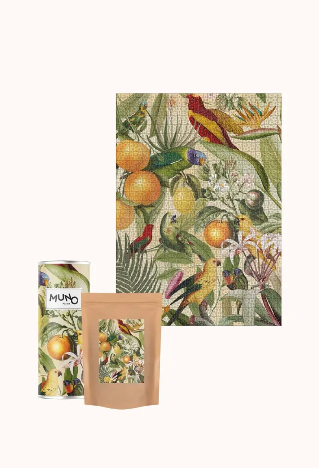 Muno Puzzle Urban Jungle puzzle 2000 piese tropical