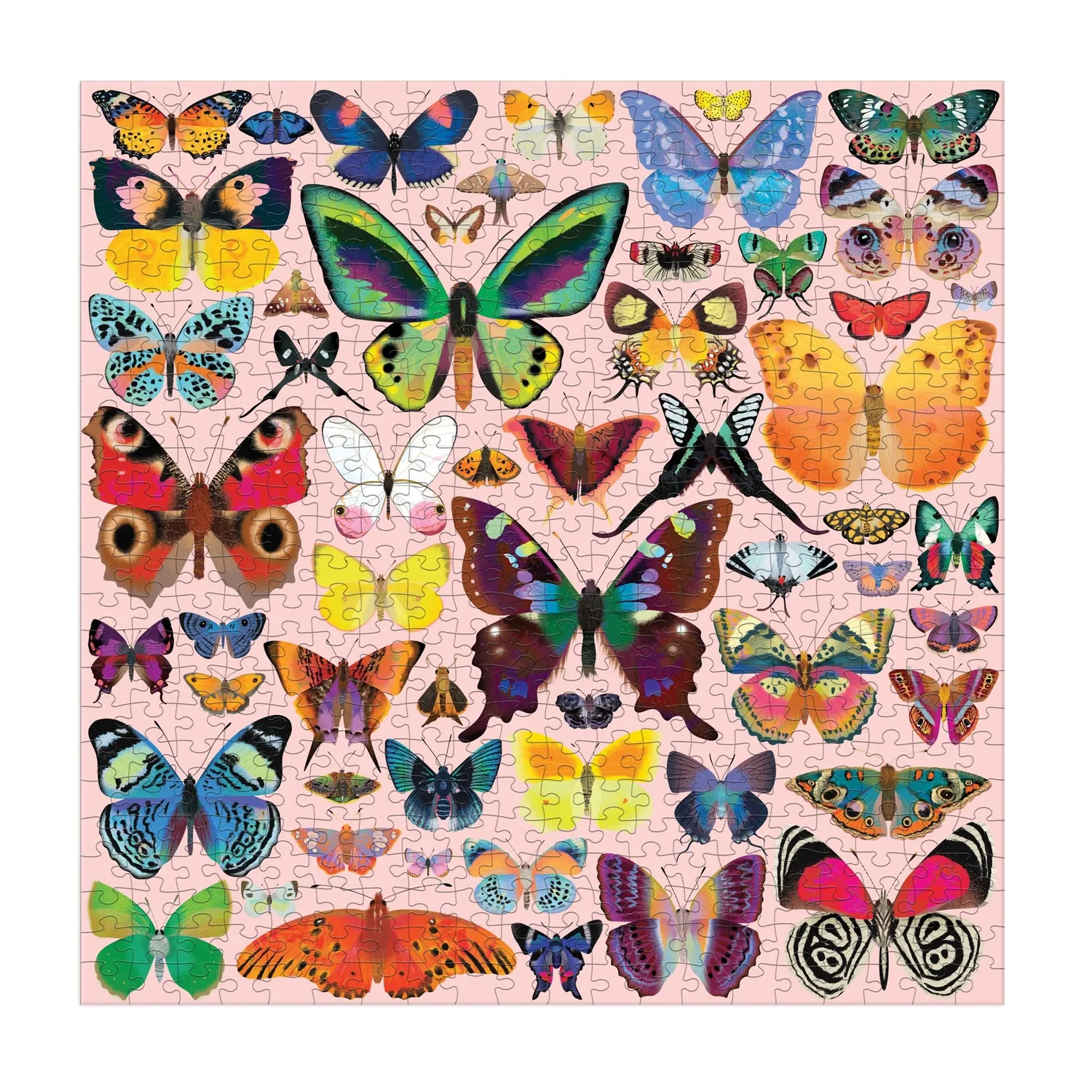 Mudpuppy Brilliant Butterflies puzzle 500 piese fluturi