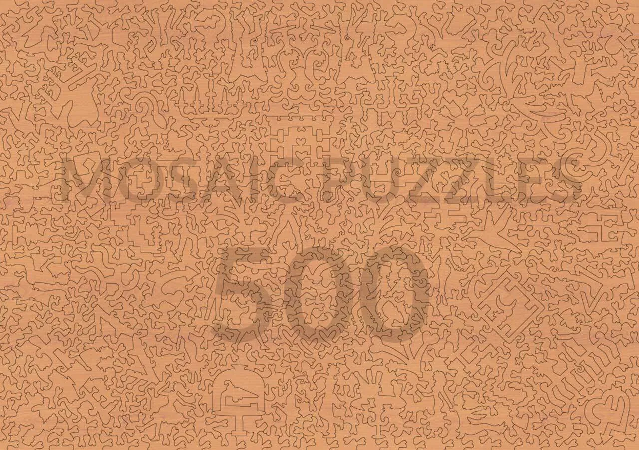 Mosaic Puzzles Degas Repetitia Baletului puzzle lemn 500 piese