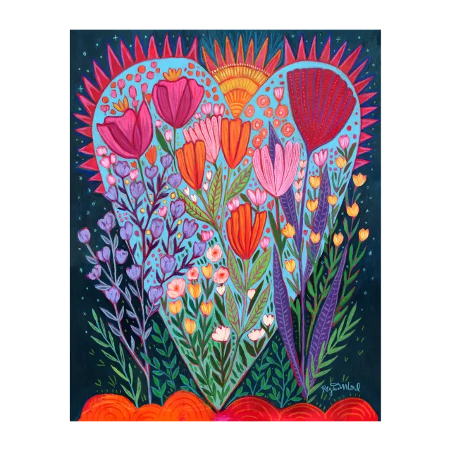 Hidden Piece Puzzles Big Blooming Love puzzle 273 piese flori