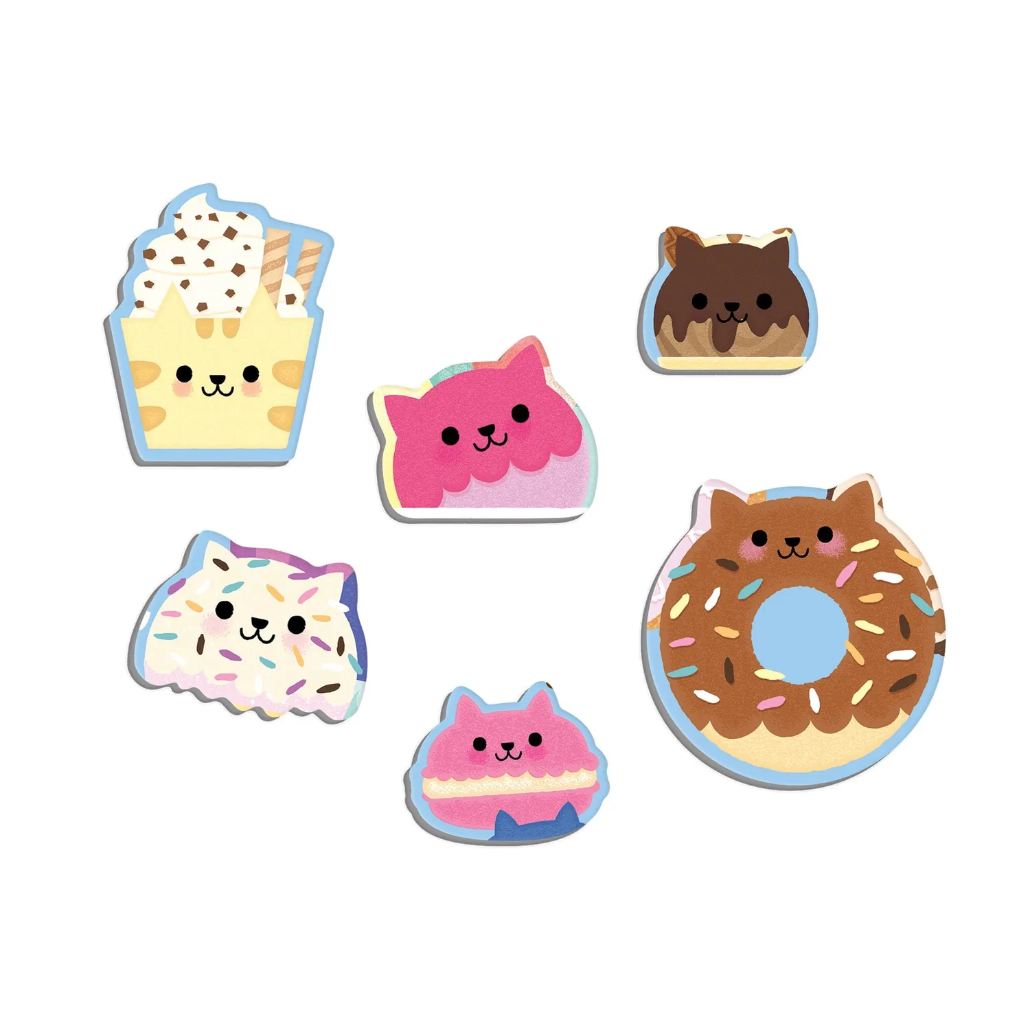 Mudpuppy Cat Cafe 60 piese puzzle parfumat