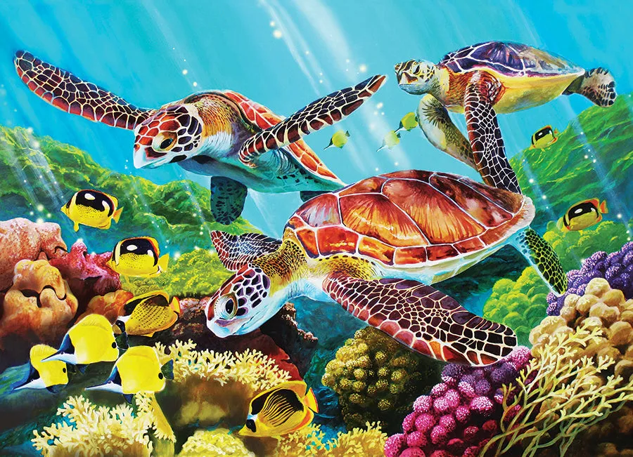 Cobble Hill Molokini Current puzzle familie 350 piese ocean