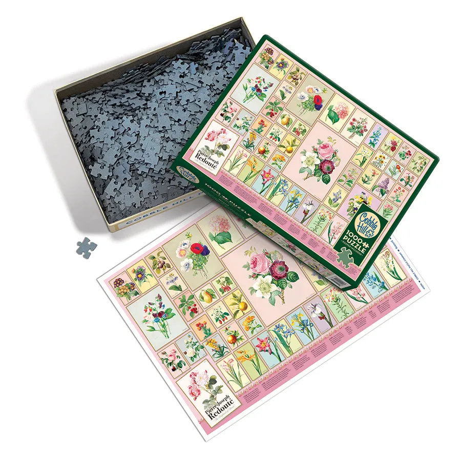 Cobble Hill Redoute puzzle 1000 piese flori arta