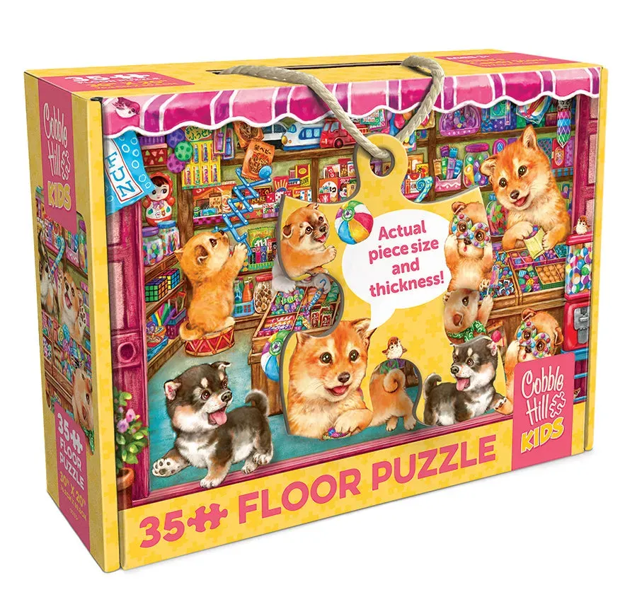 Cobble Hill Shiba's Candy Store puzzle podea 35 piese