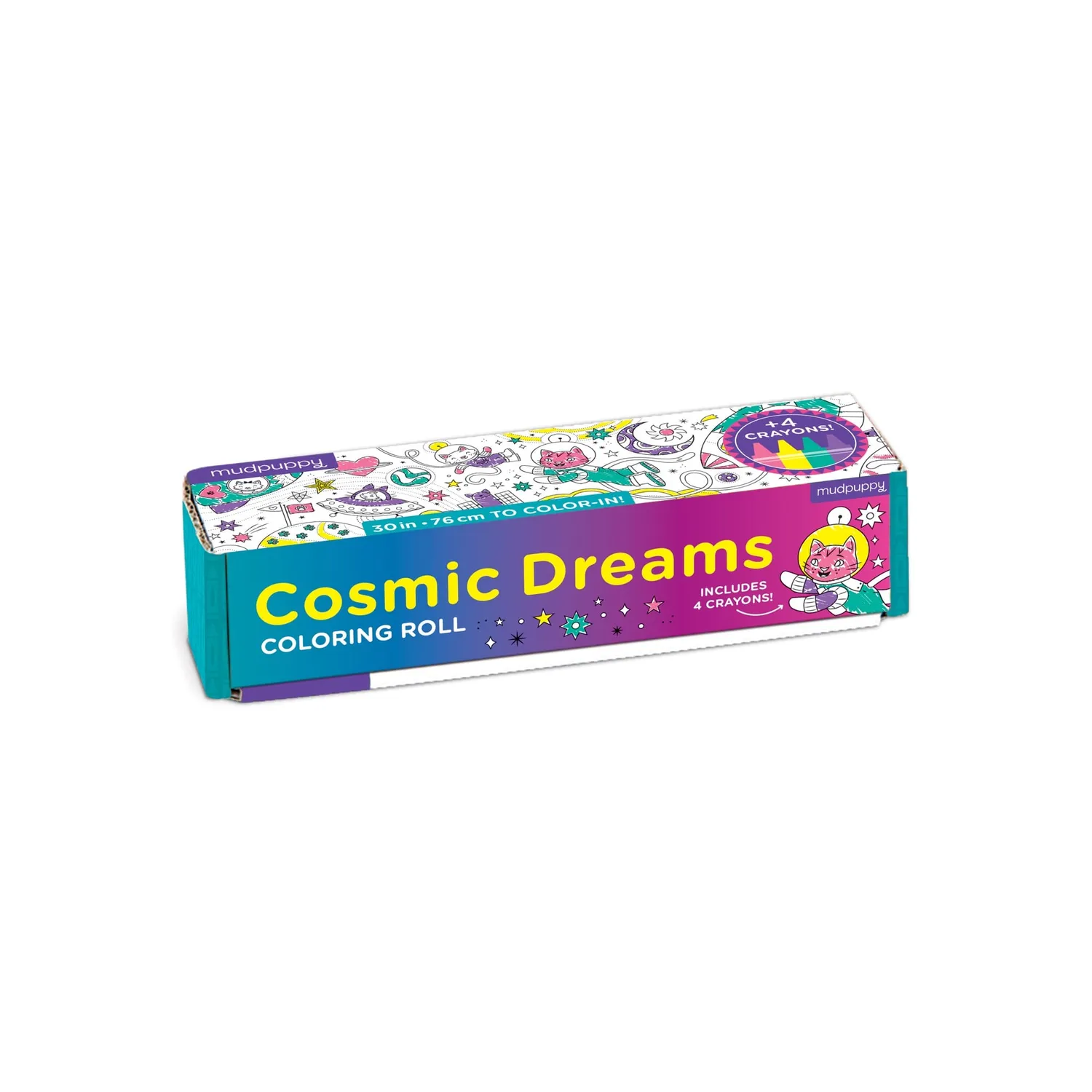 Mudpuppy Cosmic Dreams rolă de colorat mini 76 cm