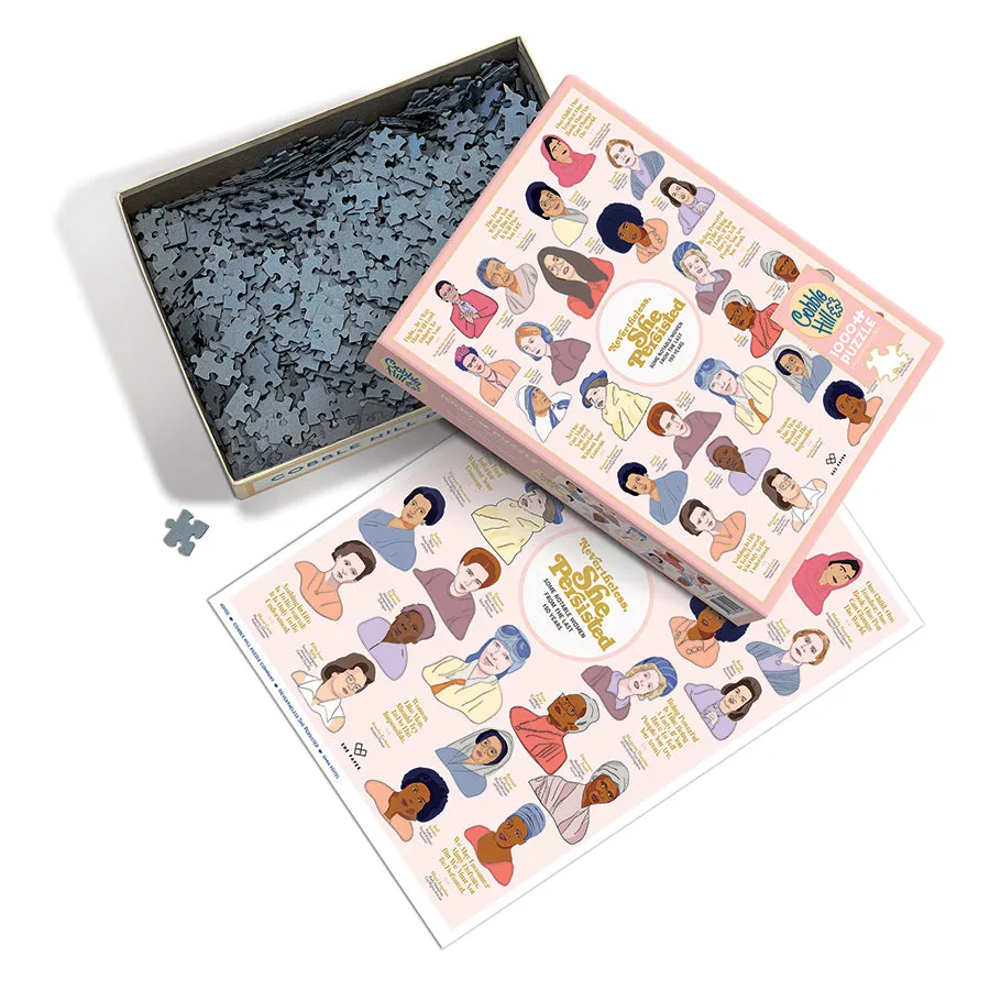 Cobble Hill Nevertheless She Persisted puzzle 1000 colaj