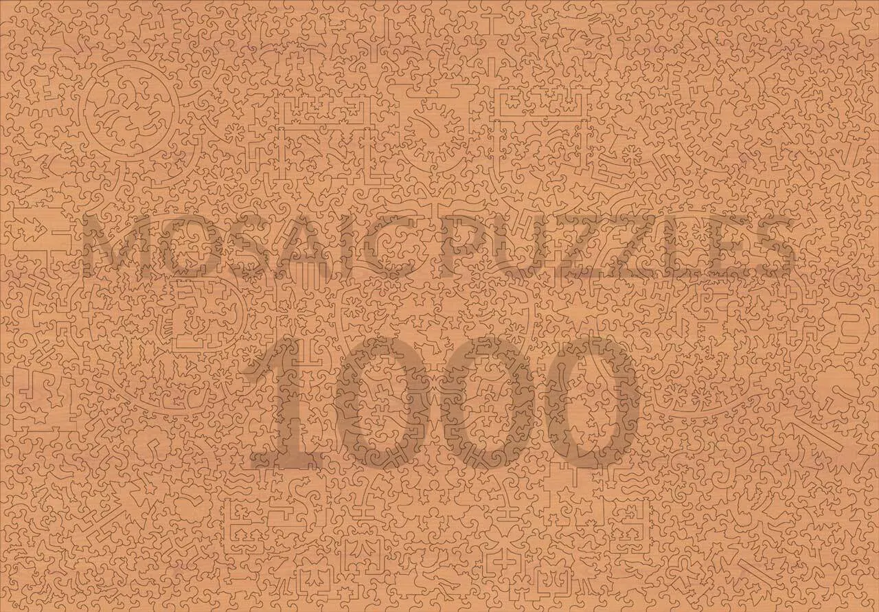 Mosaic Puzzles Jolly Christmas Reflections puzzle 1000 piese 3D