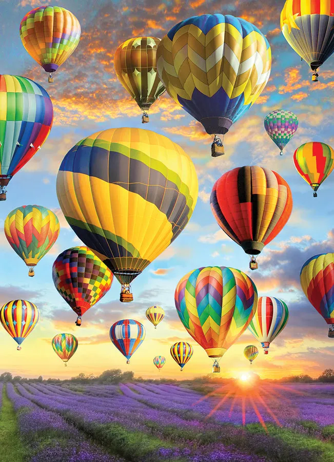 Cobble Hill Hot Air Balloons puzzle 1000 piese baloane