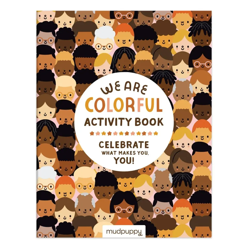 Mudpuppy We Are Colorful carte activitati 32 pagini