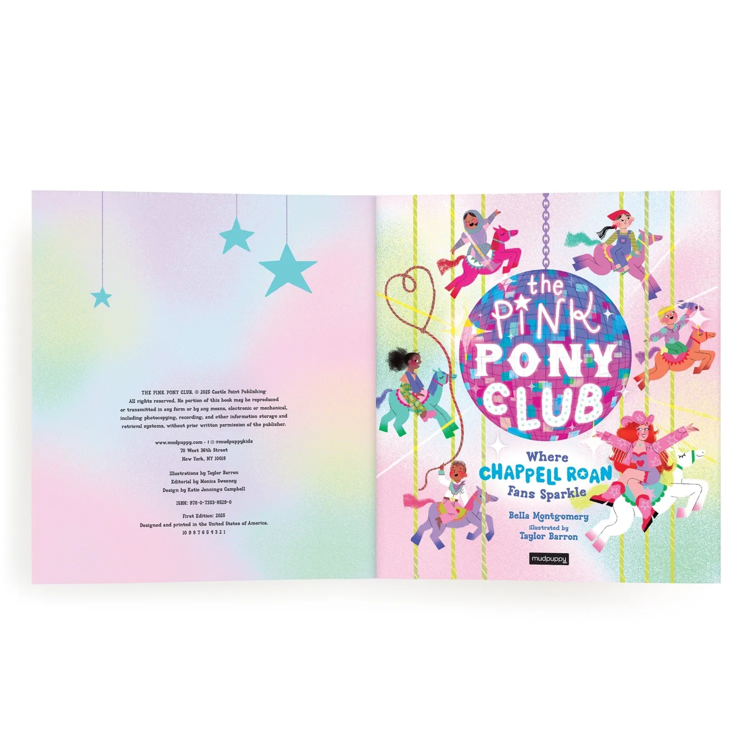 Mudpuppy Pink Pony Club carte povesti 32 pagini 4+ ani