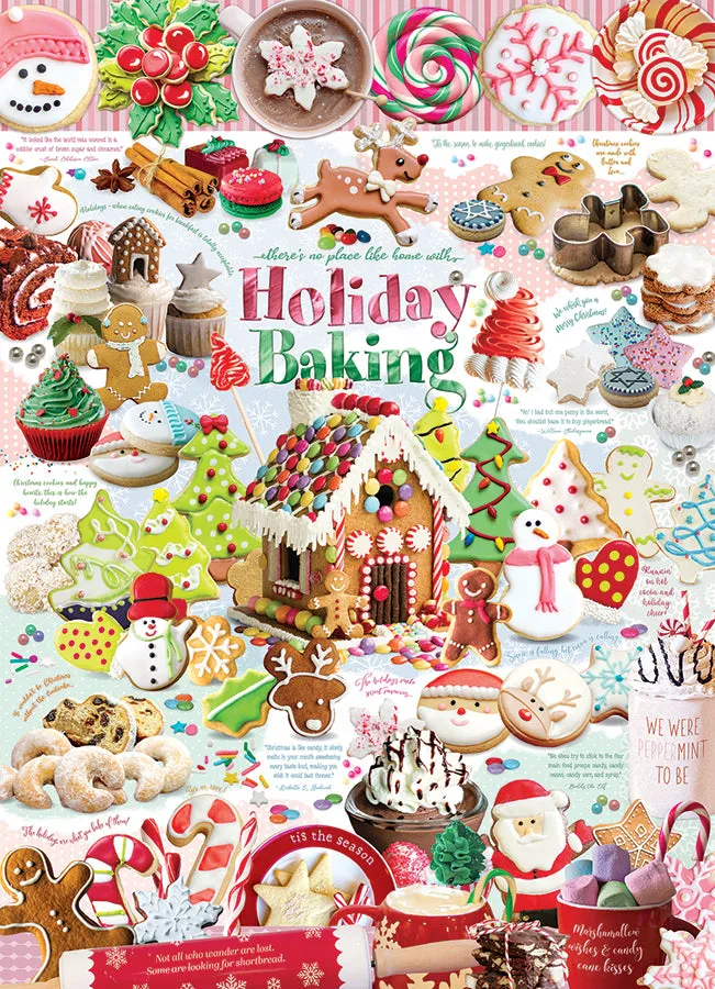 Cobble Hill Holiday Baking puzzle 1000 piese Craciun