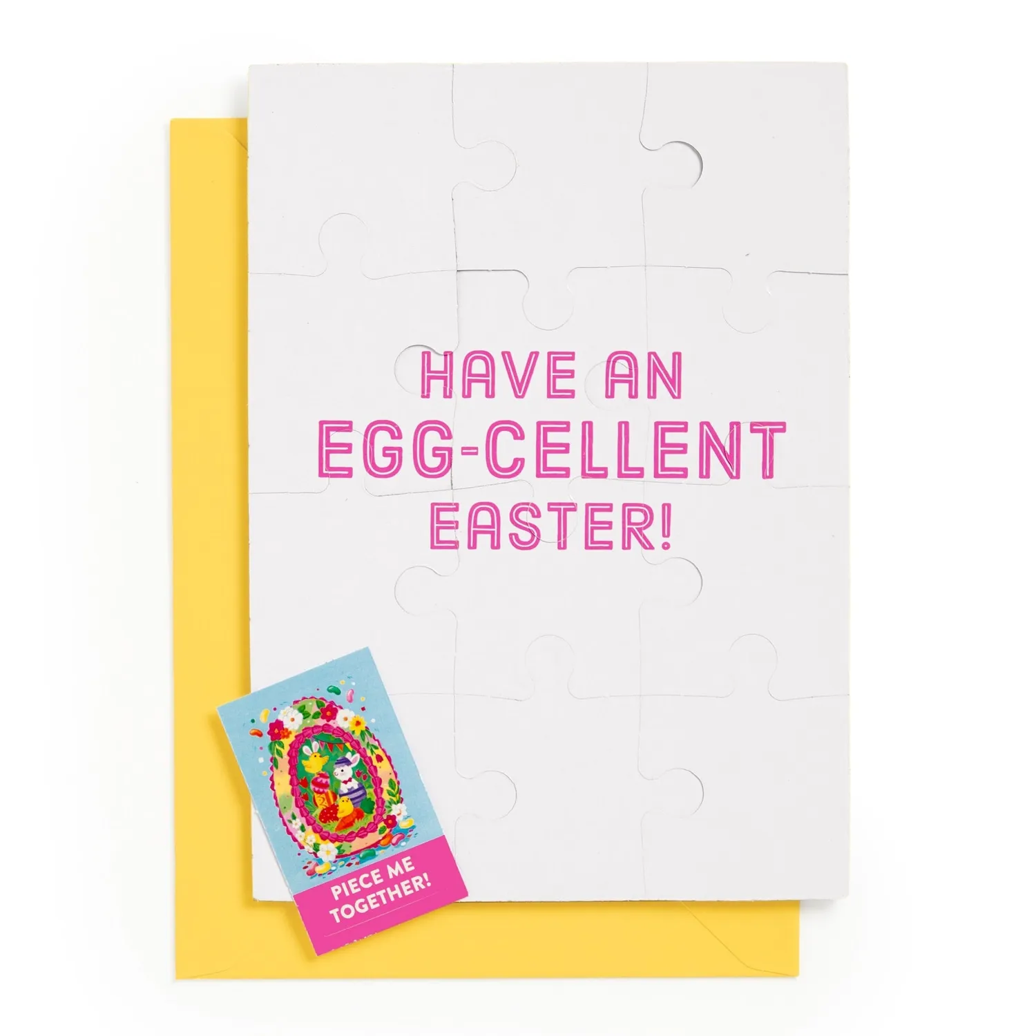 Mudpuppy Egg-cellent Easter felicitare puzzle 12 piese