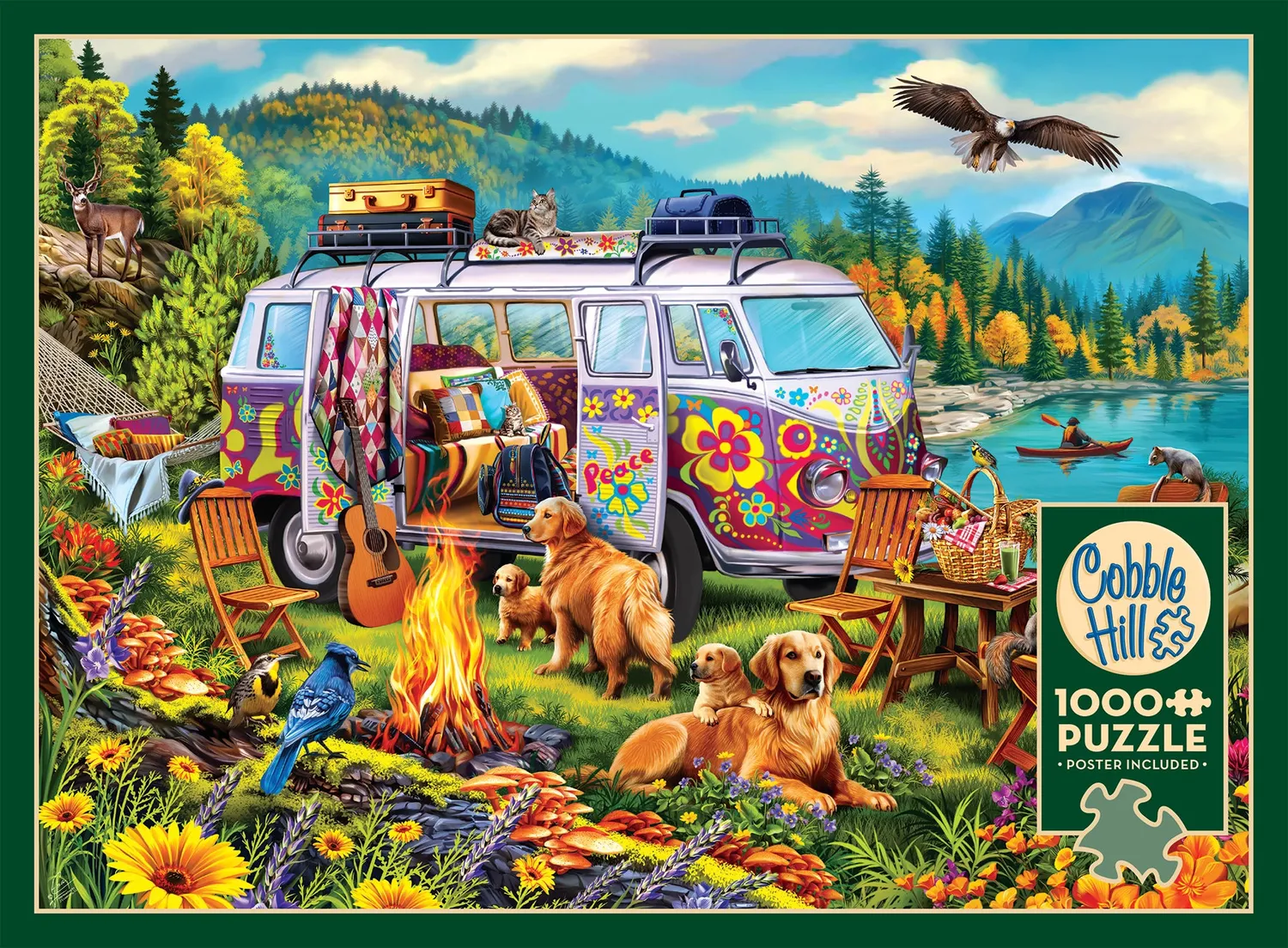 Cobble Hill The Great Outdoors puzzle 1000 piese munte