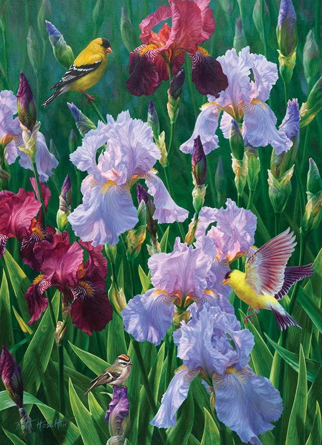 Cobble Hill Spring Glory puzzle 1000 piese cu irisi