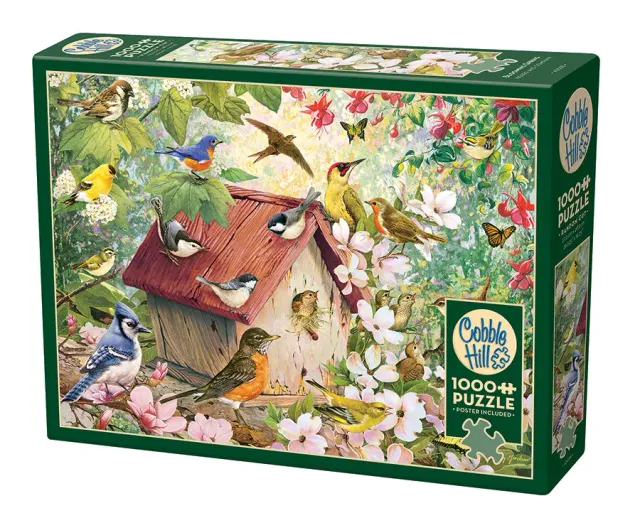 Cobble Hill Blooming Spring puzzle 1000 piese pasari