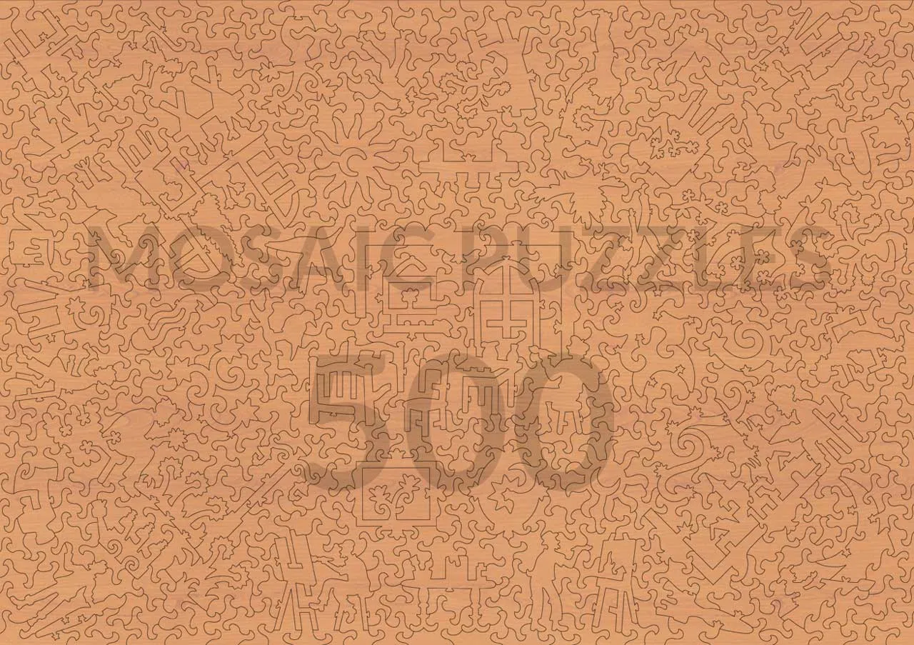 Mosaic Puzzles Dr Paul Gachet Van Gogh puzzle lemn 1000 piese