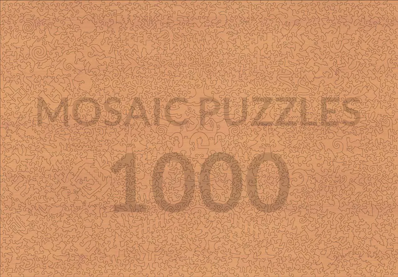 Mosaic Puzzles Red Acorn Forest puzzle lemn 250 piese toamnă
