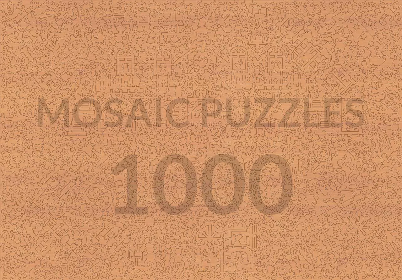 Mosaic Puzzles Cozy Village puzzle lemn 250 piese iarnă